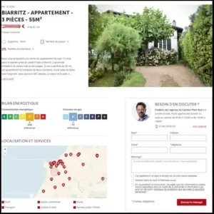 Transaction immobilière pays basque, vendre un bien immobilier au Pays basque, Annonce immobilière