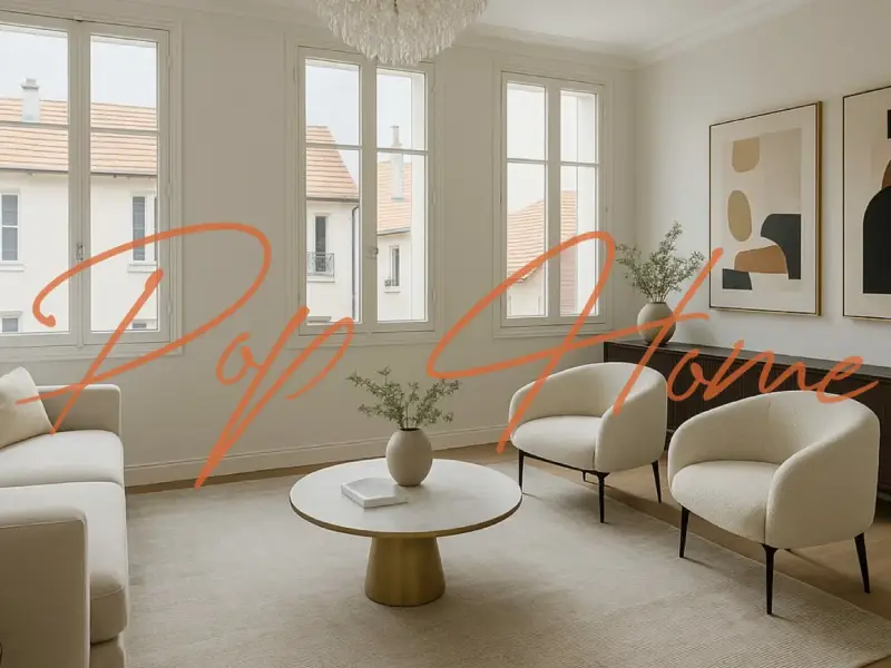Appartement à vendre à Biarritz Bibi Beaurivage, 4 pièces, 80 m2, projection d'un salon 800 x 600 px ok